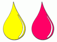 ColorCombo3200 with Hex Colors #FFFF00 #FF0066