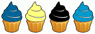 ColorCombo14415 with Hex Colors #006699 #FFFF81 #000000 #0099CC