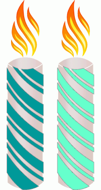 ColorCombo3362 with Hex Colors #009999 #66FFCC