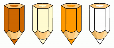 ColorCombo14857 with Hex Colors #CC6600 #FFFBD0 #FF9900 #FFFFFF