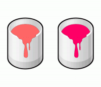 ColorCombo4283 with Hex Colors #FF6666 #FF0066
