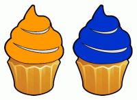 ColorCombo4328 with Hex Colors #FF9900 #0033CC