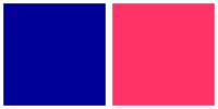 ColorCombo4380 with Hex Colors #000099 #FF3366