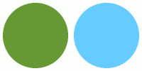 ColorCombo4457 with Hex Colors #669933 #66CCFF