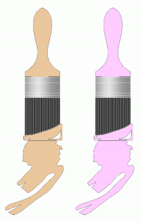 ColorCombo4552 with Hex Colors #EBC79E #FFCCFF