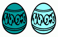 ColorCombo4929 with Hex Colors #009999 #99FFFF