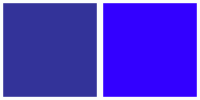 ColorCombo5068 with Hex Colors #333399 #3300FF