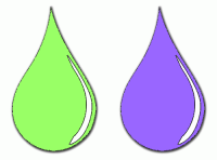 ColorCombo5174 with Hex Colors #99FF66 #9966FF
