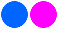 ColorCombo5259 with Hex Colors #0066FF #FF00FF