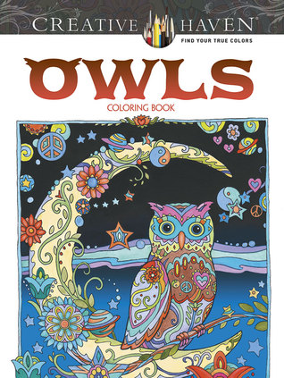 Owls - Adult Coloring Book