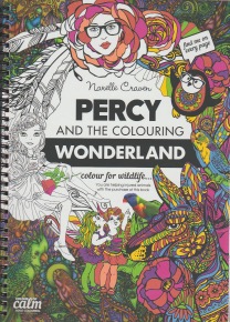 Percy and the Colouring Wonderland adult colouring book