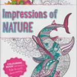 Impressions of Nature budget adult colouring book