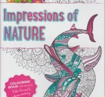 Impressions of Nature budget adult colouring book