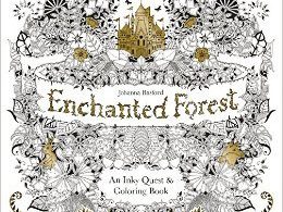 Enchanted Forest - An Inky Quest & Coloring Book