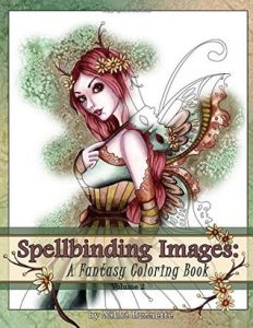 Spellbinding Images - A Fantasy Coloring Book - Volume 2 - Coloring Queen