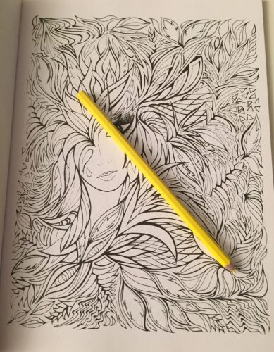 Fanciful Faces - Coloring Book Review | Coloring Queen