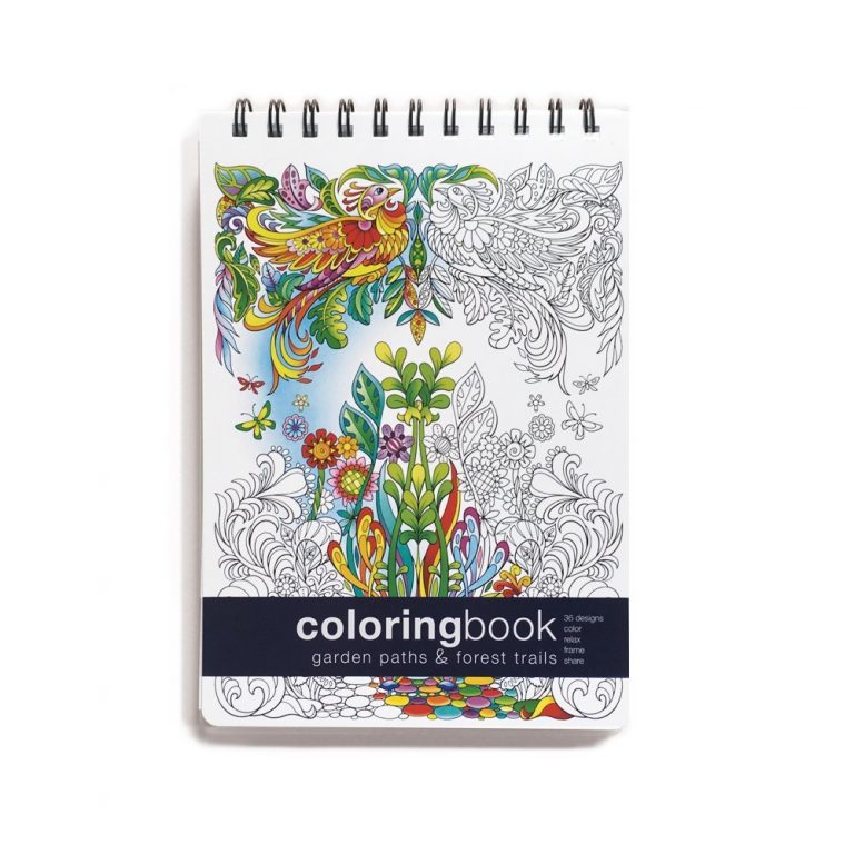 Garden Paths & Forest Trails Coloring Book Review