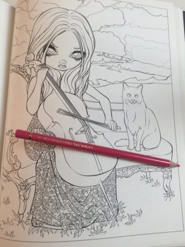 Jasmine Becket-Griffith Halloween Coloring Book - Coloring Queen