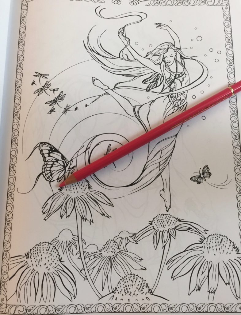 Spirit & Fantasy Coloring Book Review