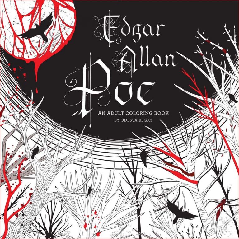 Edgar Allan Poe – An Adult Coloring Book