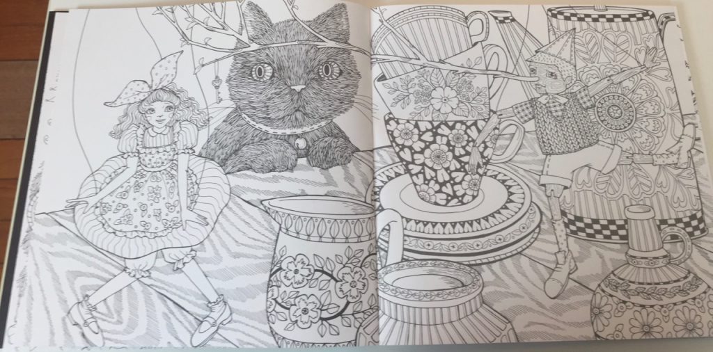 The Mysterious Library Coloring Book (Korean Edition) | Coloring Queen