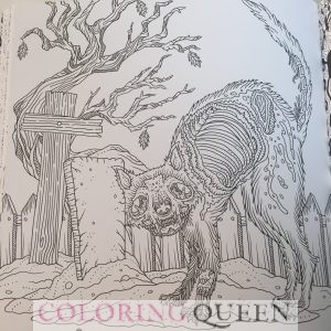 The Beauty of Horror - A Gorgeous Coloring Book - Coloring Queen