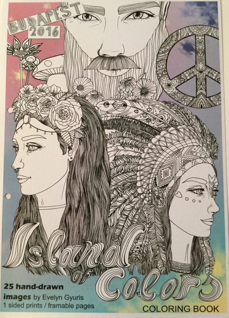 Island of Colors Coloring Book