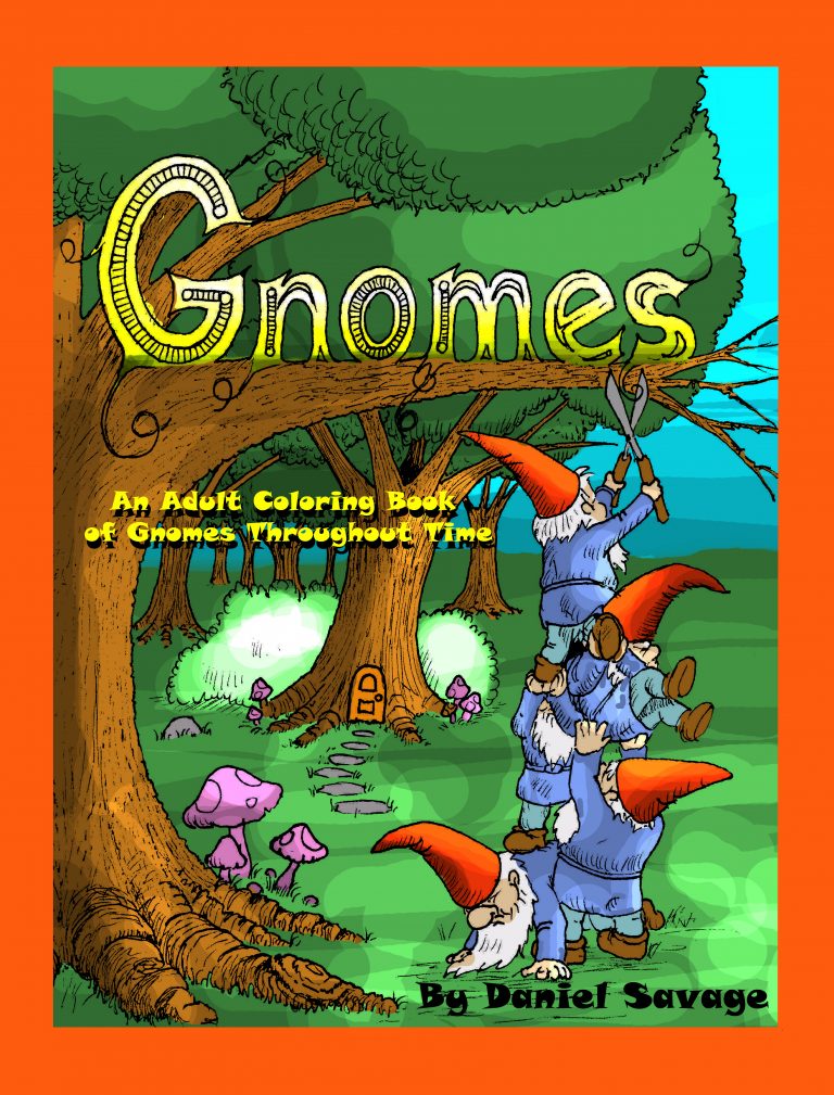 Gnomes: An Adult Coloring Book of Gnomes Throughout Time