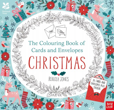 The Coloring Book of Cards & Envelopes – Christmas