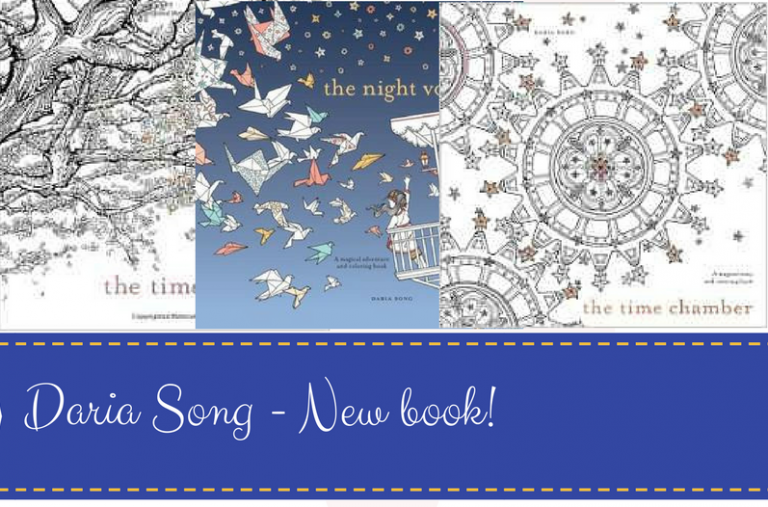 The Mysterious Mansion – A New Coloring Book from Daria Song!