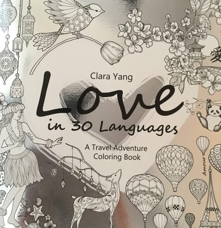 Love in 30 Languages – A Travel Adventure Coloring Book