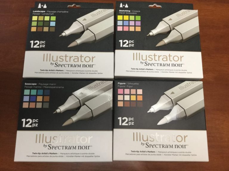Spectrum Noir Illustrator Markers Unboxing