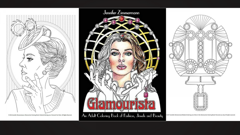 Glamourista Coloring Contest & Giveaway