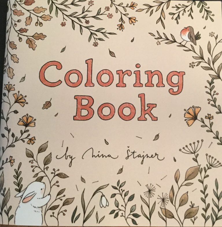 Nina Stajner Coloring Book Cover