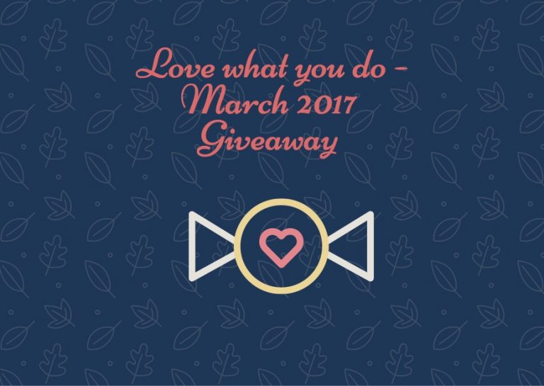 Love What You Do monthly giveaway by Coloring Queen