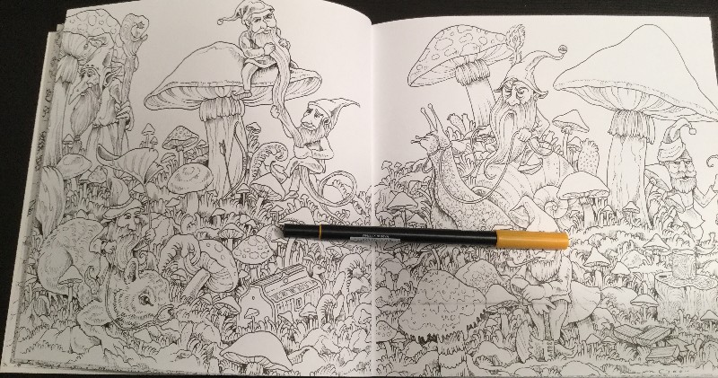 Mythomorphia: An Extreme Coloring and Search Challenge Coloring Book