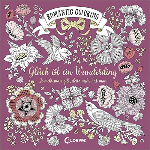 Romantic Coloring Sabine Reinhart Coloring Book