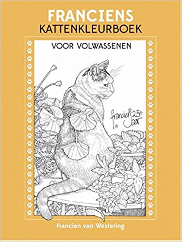 Franciens kattenkleurboek voor volwassenen cover