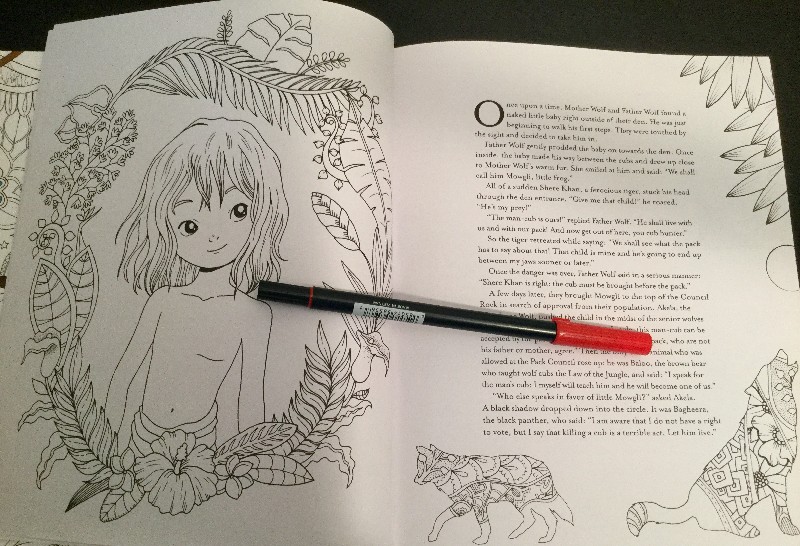 part of 5 page story summary of the Jungle Boy