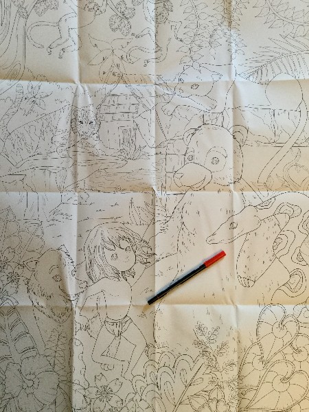 The Jungle Book Coloring poster - full size
