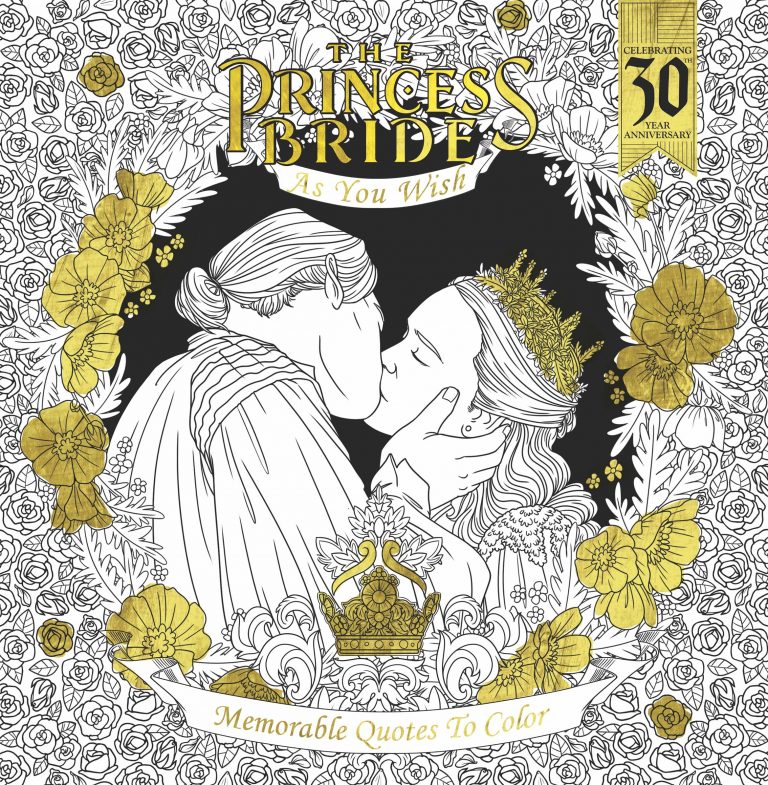 Cover Reveal –  The Princess Bride: As You Wish: Memorable Quotes to Color