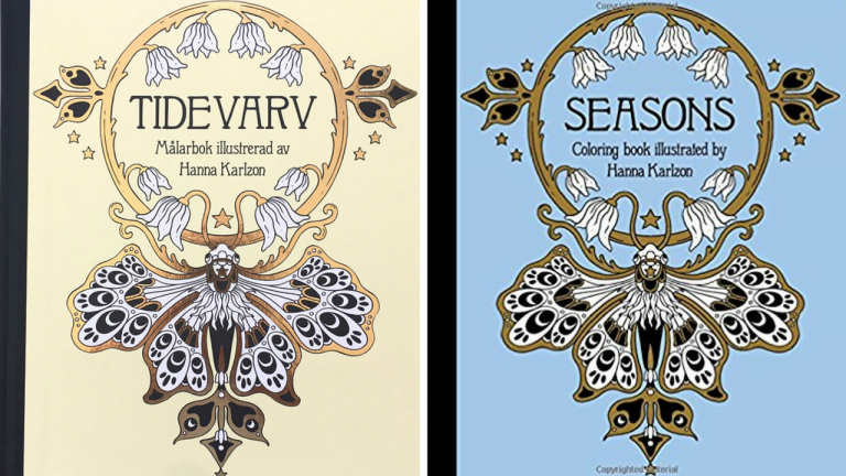 Seasons Coloring Book Review (comparison with Tidevarv)