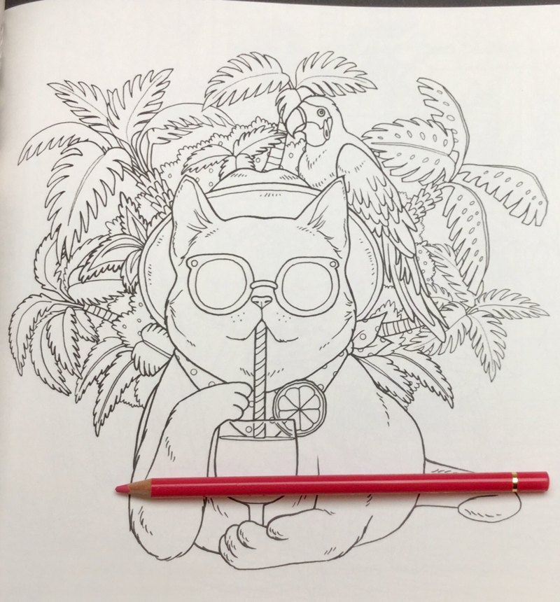 Cat Coloring Therapy Coloring Book Review | Coloring Queen