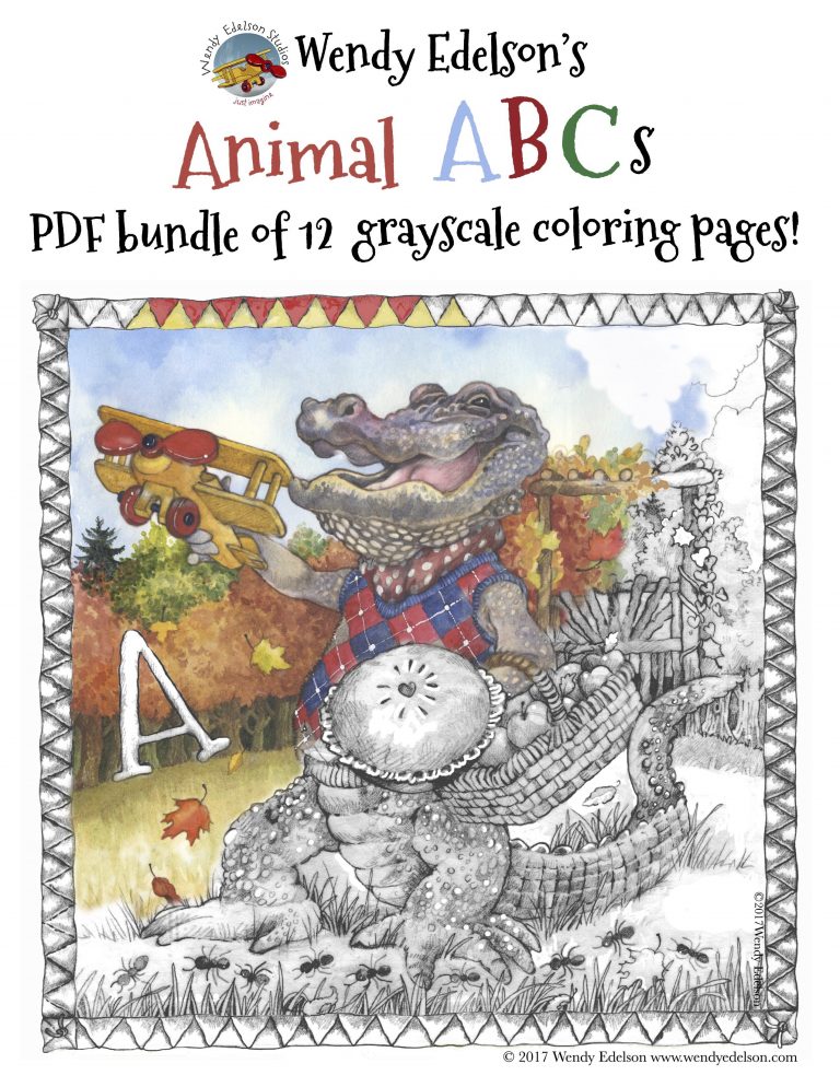Animal ABC’s Coloring Book Review