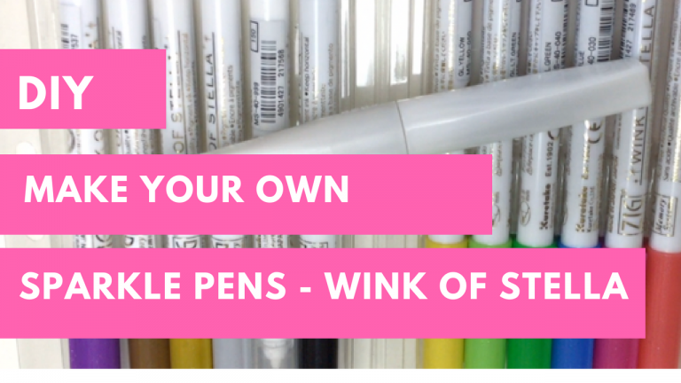 DIY – Make Your Own Sparkle Pens