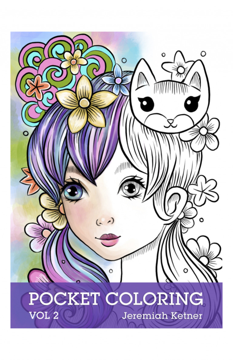 Pocket Coloring Book – Volume 2 – Coloring Book Review