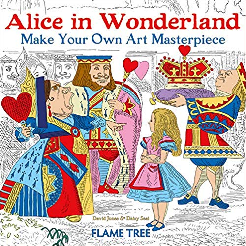 Alice in Wonderland: Make Your Own Masterpiece - Coloring Queen