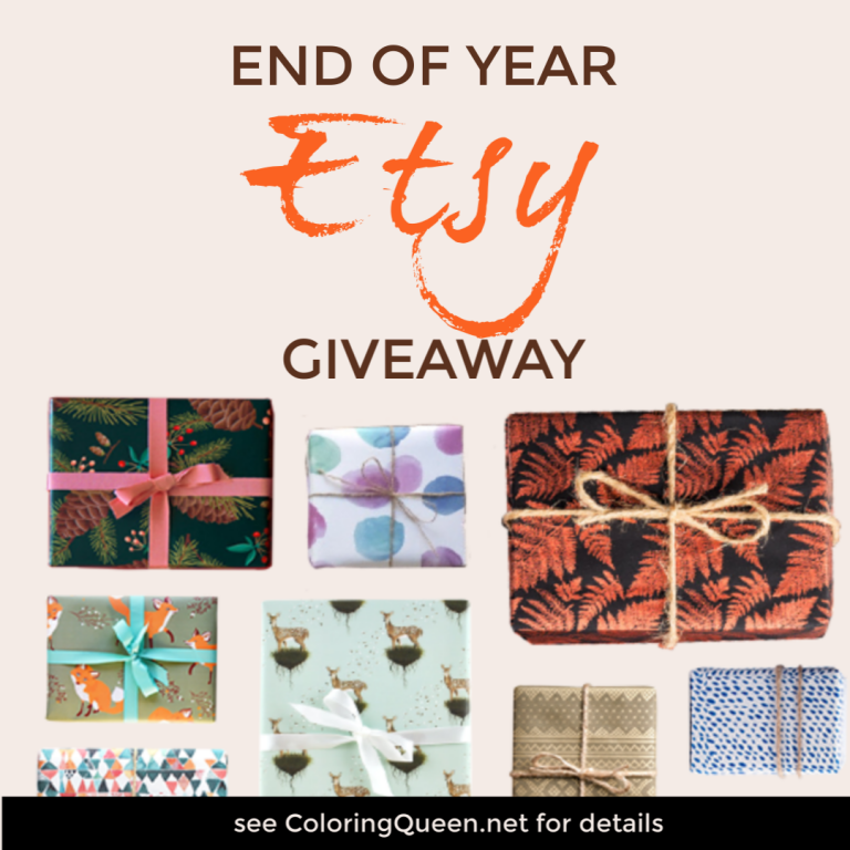 End of Year Etsy Giveaway