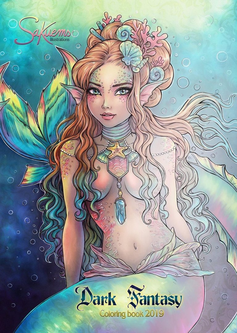 Dark Fantasy Coloring Book 2019