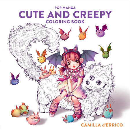 Pop Manga Cute and Creepy Coloring Book Review